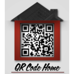 QR code home logo